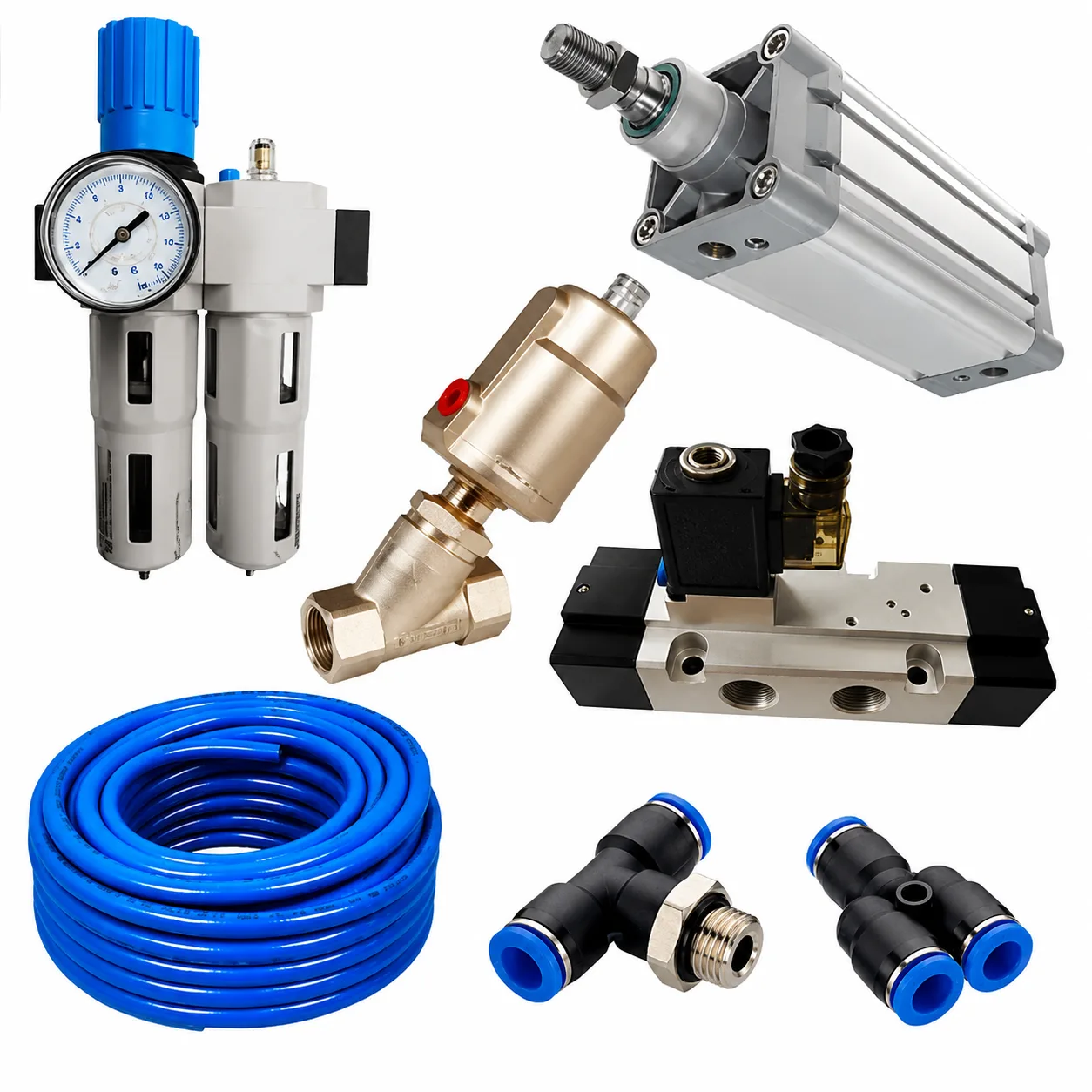 Componentes para automação pneumática