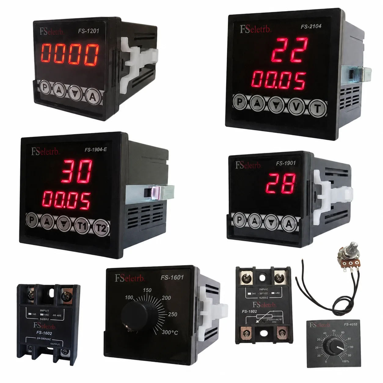 Controladores de Temperatura – Contadores – Temporizadores